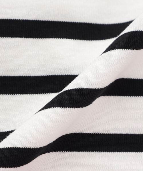 MACKINTOSH PHILOSOPHY(マッキントッシュ フィロソフィー)の「ラガーポロカットソー(Tシャツ/カットソー・レディース・ブラック/ベージュ/ダークネイビー・38)」の9枚目の写真