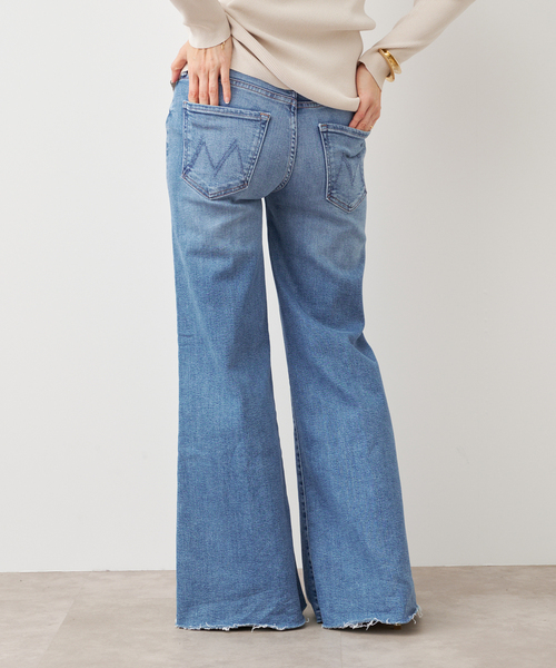 mother（マザー）の「【MOTHER/マザー】THE ROLLER FRAY（デニムパンツ・レディース・エメラルドブルー・26/25/24/27）」の13枚目の写真