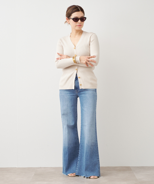 mother（マザー）の「【MOTHER/マザー】THE ROLLER FRAY（デニムパンツ・レディース・エメラルドブルー・26/25/24/27）」の16枚目の写真