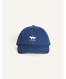 Maison Kitsune(���]���L�c�l)��MAISON KITSUNE x KURO  ATELIER DENIM CAP(�L���b�v)