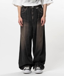 【MIHARAYASUHIRO/ミハラヤスヒロ】Light Denim Wide Pants / J16PT123 WIDE JEANS
