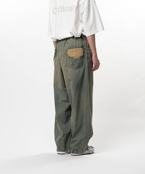 MIHARAYASUHIRO/ミハラヤスヒロ】Light Denim Wide Pants / J16PT123