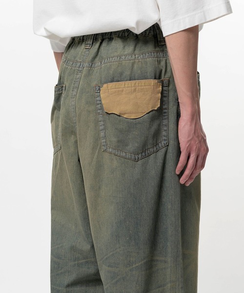 MIHARAYASUHIRO/ミハラヤスヒロ】Light Denim Wide Pants / J16PT123