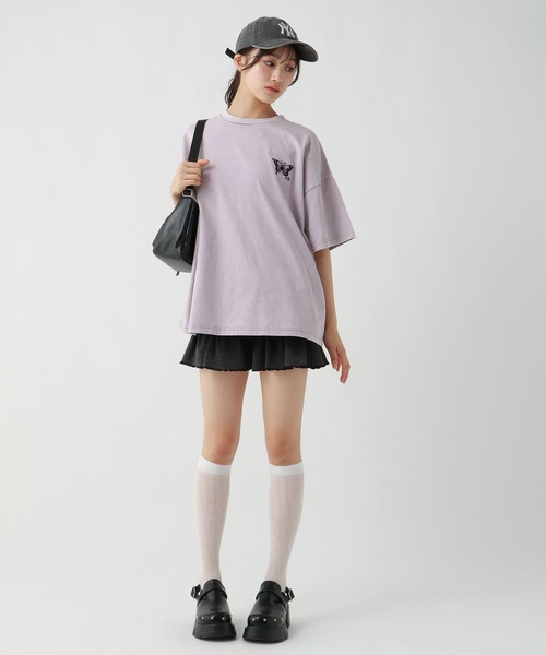 repipi armario(レピピ アルマリオ)の「Acidティアードスカート(スカート・キッズ・ブラック/ブルー/ピンク・SMALL/MEDIUM/LARGE)」の7枚目の写真