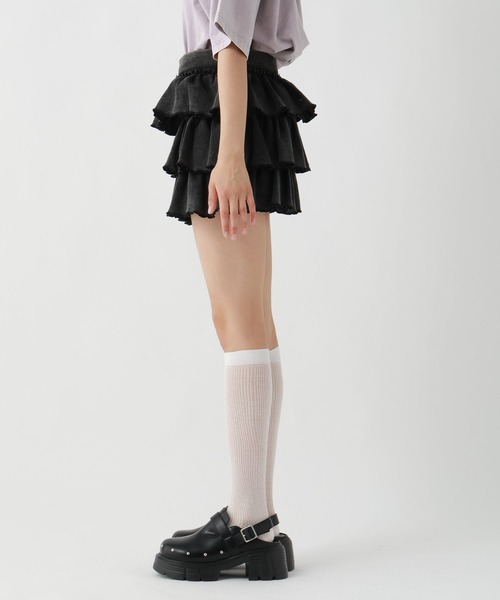 repipi armario(レピピ アルマリオ)の「Acidティアードスカート(スカート・キッズ・ブラック/ブルー/ピンク・SMALL/MEDIUM/LARGE)」の13枚目の写真