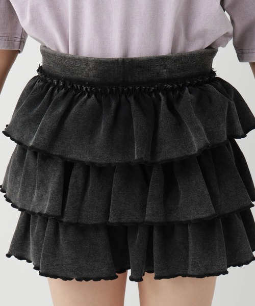 repipi armario(レピピ アルマリオ)の「Acidティアードスカート(スカート・キッズ・ブラック/ブルー/ピンク・SMALL/MEDIUM/LARGE)」の15枚目の写真