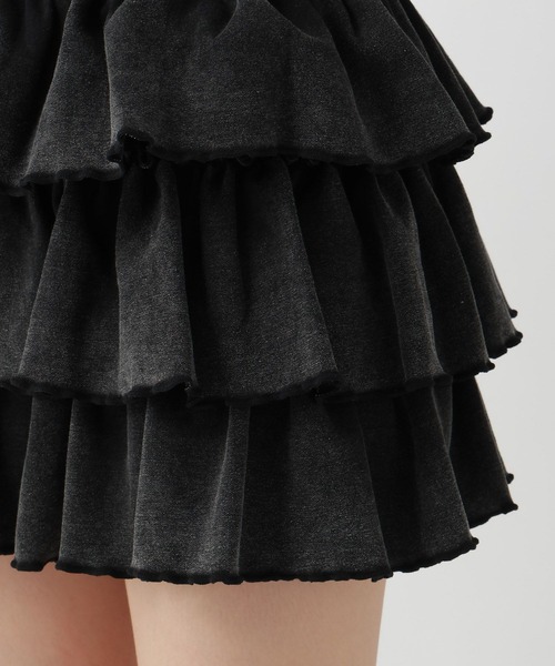 repipi armario(レピピ アルマリオ)の「Acidティアードスカート(スカート・キッズ・ブラック/ブルー/ピンク・SMALL/MEDIUM/LARGE)」の16枚目の写真