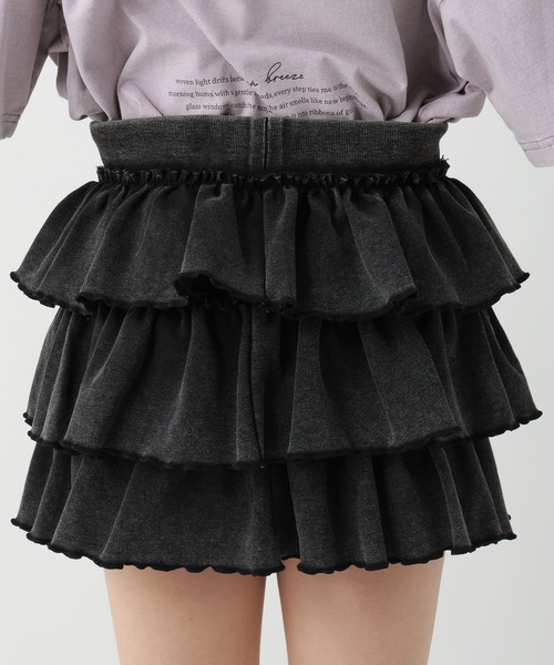 repipi armario(レピピ アルマリオ)の「Acidティアードスカート(スカート・キッズ・ブラック/ブルー/ピンク・SMALL/MEDIUM/LARGE)」の18枚目の写真