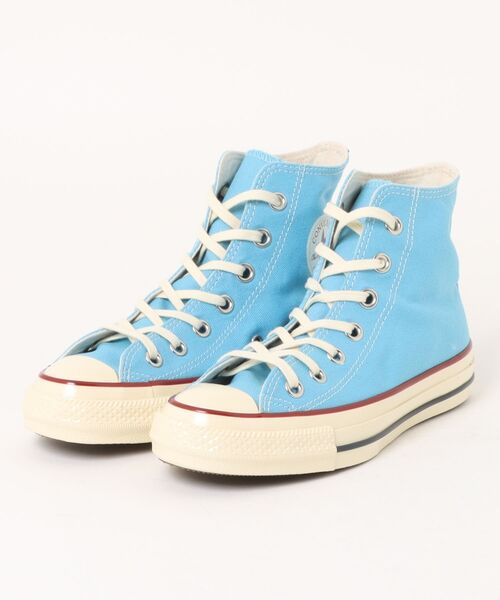 CONVERSE(コンバース)の「CONVERSE コンバース AS AGED TC HI オールスター エイジド TC HI 31317060 SKY BLUE(スニーカー・メンズ・ブルー・11h/10h/9h/9/8h/8/7h/7/6h/5h/5/4h/4/3h)」の1枚目の写真