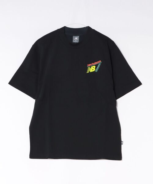 NEW BALANCE(ニューバランス)の「New Balance ニューバランス M トライロゴヒートマップT ショートスリーブ MT61V4ZGBK BK(Tシャツ/カットソー・メンズ・ブラック・SMALL/LARGE/X-LARGE/XX-LARGE/MEDIUM)」の1枚目の写真