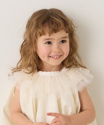 riziere | パールドットチュール付け襟(付け襟)