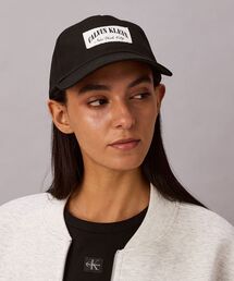 Calvin Klein（カルバン・クライン）の「キャップ - ロゴパッチベースボールキャップ（キャップ）」