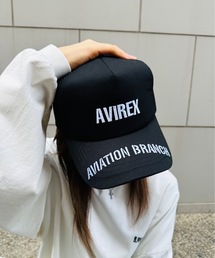 AVIREX（アヴィレックス）の「AVIREX / AX AVIATION Mesh Cap / 81583100（キャップ）」