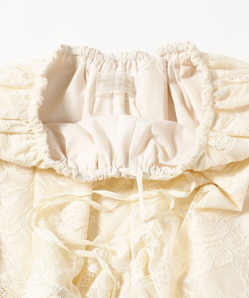 BEAMS COUTURE(ビームスクチュール)の「レース ショートパンツ ブルマ オケージョン パーティー レイヤード 体型カバー(その他パンツ・レディース・ブラック/ホワイト系その他5・ONE SIZE)」の12枚目の写真