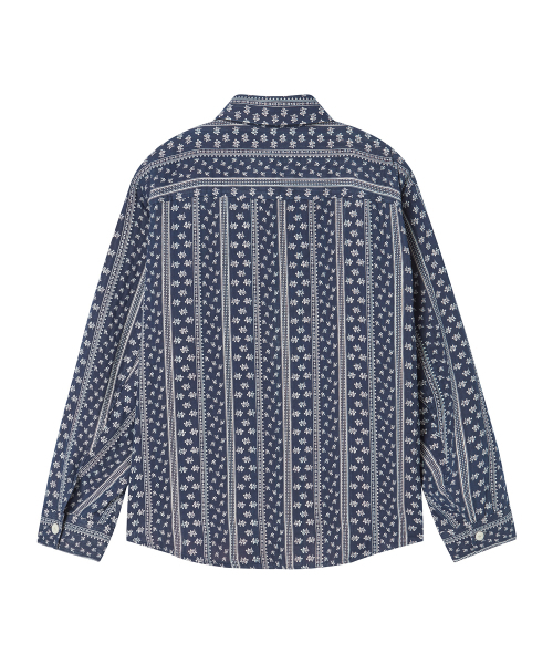 Beyond Closet（-）の「[コレクションライン] ダブルフェイスポイントシャツジャケット ネイビー（シャツ/ブラウス・メンズ・その他・LARGE/MEDIUM）」の3枚目の写真