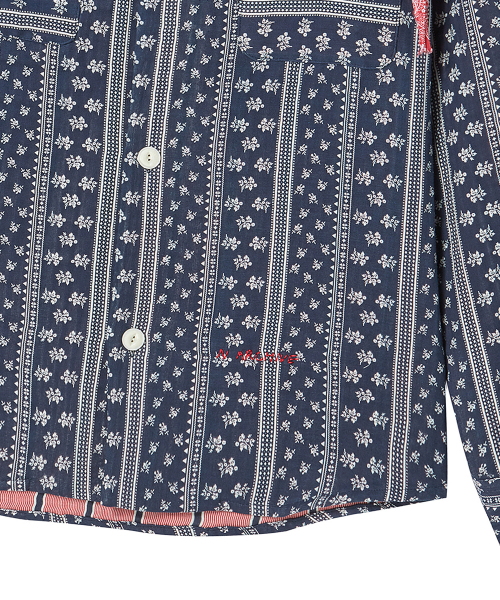 Beyond Closet（-）の「[コレクションライン] ダブルフェイスポイントシャツジャケット ネイビー（シャツ/ブラウス・メンズ・その他・LARGE/MEDIUM）」の6枚目の写真