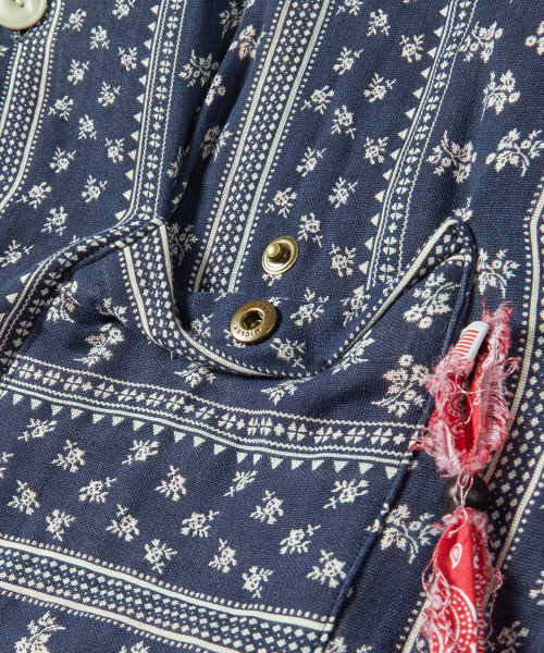 Beyond Closet（-）の「[コレクションライン] ダブルフェイスポイントシャツジャケット ネイビー（シャツ/ブラウス・メンズ・その他・LARGE/MEDIUM）」の11枚目の写真