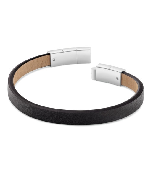 Calvin Klein（カルバン・クライン）の「【CalvinKlein】 カルバンクライン CK MINIMALISTIC レザー ブレスレット（ブレスレット・メンズ・ブラウン/ブラック・FREE）」の3枚目の写真