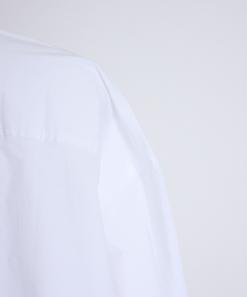 THE FLATS(ザフラッツ)の「ST:THE FLATS BIG SHIRT / ビッグシャツ(シャツ/ブラウス・レディース・ホワイト・FREE)」の2枚目の写真