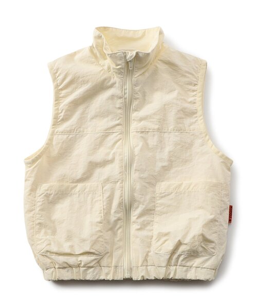 BREEZE（ブリーズ）の「【WEB限定】KUDOZ.B バックポケットテックベスト（ベスト・キッズ・ブラック/アイボリー・100/120/140/160）」の8枚目の写真