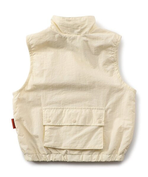 BREEZE（ブリーズ）の「【WEB限定】KUDOZ.B バックポケットテックベスト（ベスト・キッズ・ブラック/アイボリー・100/120/140/160）」の9枚目の写真