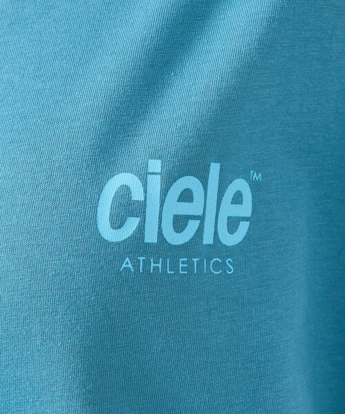 ABAHOUSE(アバハウス)の「【CIELE / シエル】U ORTSHIRT-ATHLETICS / バックロゴ半袖Tシャツ / ユニセックス(Tシャツ/カットソー・メンズ・ブラック/ブルー・M/L)」の14枚目の写真