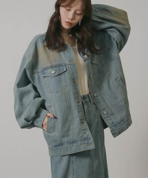 NYLAUS（ナイラス）の「【SG】オーバーサイズデニムジャケット Gジャン（デニムジャケット）」