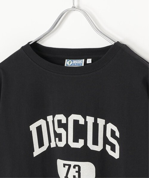 notch.（ノッチ）の「ＤＩＳＣＵＳカレッジＴシャツ（Tシャツ/カットソー・レディース・オフホワイト/杢グレー/ブラック/ライトブルー・M）」の7枚目の写真