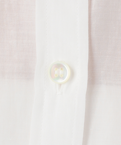 Noble（ノーブル）の「《追加・新色》シルキーコットンフォルムシャツ（シャツ/ブラウス・レディース・ブラウン/レッド系その他・FREE）」の11枚目の写真