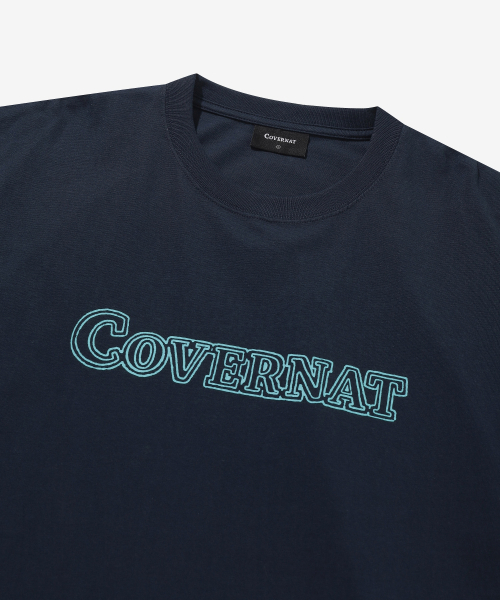 COVERNAT(カバーナット)の「ネオンロゴグラフィックTシャツネイビー(Tシャツ/カットソー・メンズ・その他・X-SMALL/SMALL/MEDIUM/LARGE/X-LARGE/XX-LARGE)」の5枚目の写真