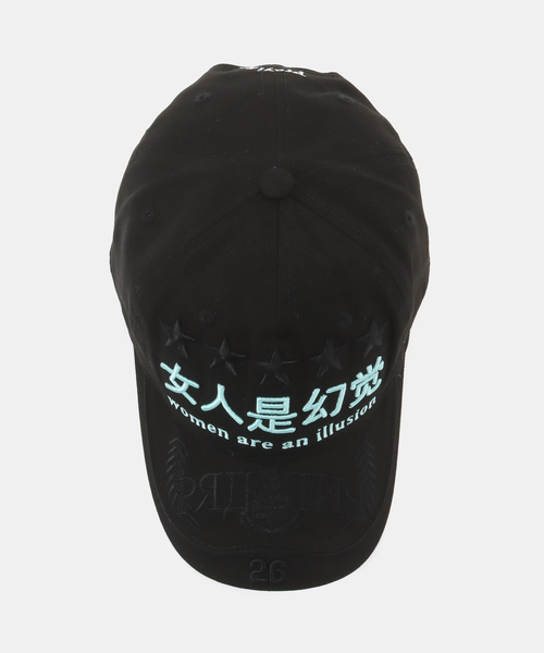 Oriens JOURNAL STANDARD（オリエンス ジャーナルスタンダード）の「【Praying/プレイング】 Women Are An Illusion Hat（キャップ・レディース・ブラック・FREE）」の9枚目の写真