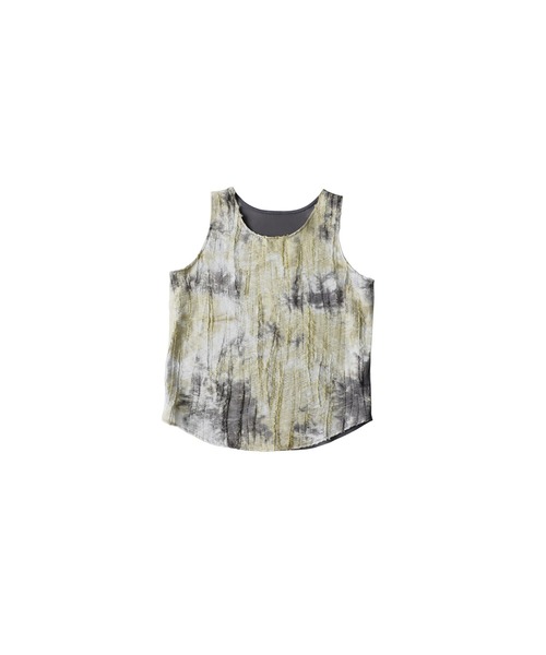 antiqua（アンティカ）の「水彩柄 タンクトップ（タンクトップ・レディース・ミックスグレー/ブラック・ONESIZE）」の12枚目の写真