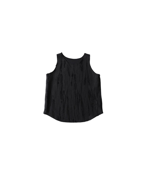 antiqua（アンティカ）の「水彩柄 タンクトップ（タンクトップ・レディース・ミックスグレー/ブラック・ONESIZE）」の11枚目の写真