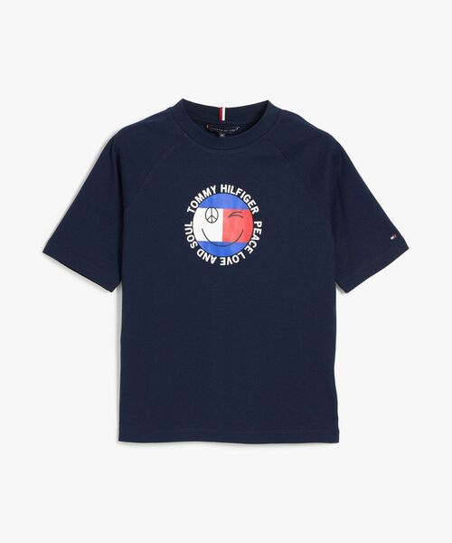 TOMMY HILFIGER（トミーヒルフィガー）の「BOYS ファンフラッググラフィックTシャツ（Tシャツ/カットソー・キッズ・マルチ・160cm/130cm）」の7枚目の写真