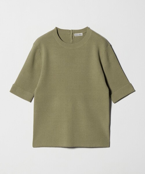 Steven Alan（スティーブンアラン）の「＜Steven Alan＞リブ プルオーバー ニット（ニット/セーター・レディース・レッド/オリーブ/オフホワイト・FREE）」の11枚目の写真