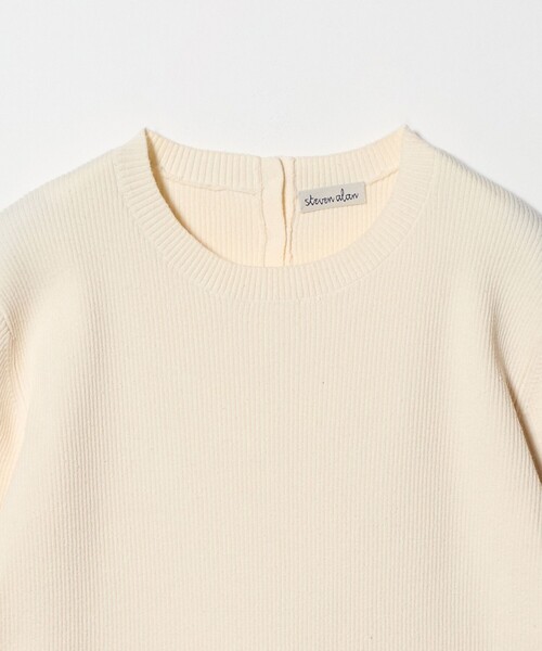 Steven Alan（スティーブンアラン）の「＜Steven Alan＞リブ プルオーバー ニット（ニット/セーター・レディース・レッド/オリーブ/オフホワイト・FREE）」の19枚目の写真
