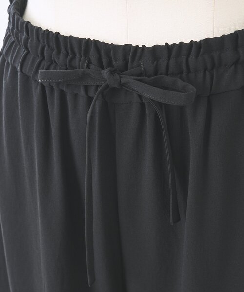 BEARDSLEY（ビアズリー）の「ストレッチジョーゼットパンツ【セットアップ】（その他パンツ・レディース・ブラック/ネイビー・0/1）」の14枚目の写真