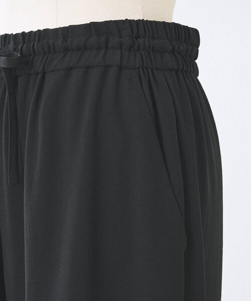 BEARDSLEY（ビアズリー）の「ストレッチジョーゼットパンツ【セットアップ】（その他パンツ・レディース・ブラック/ネイビー・0/1）」の15枚目の写真