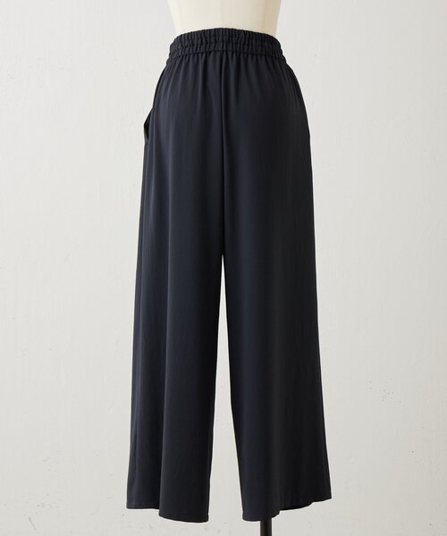 BEARDSLEY（ビアズリー）の「ストレッチジョーゼットパンツ【セットアップ】（その他パンツ・レディース・ブラック/ネイビー・0/1）」の19枚目の写真