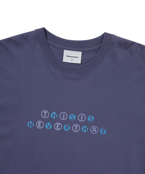 thisisneverthat(ディスイズネバーザット)の「Orb Type Tee(Tシャツ/カットソー・メンズ・バーガンディー/パープル・L/M/S/XL)」の6枚目の写真