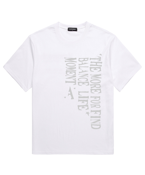VANNWORKS(バンワークス)の「URBAN BALANCE 半袖Tシャツ (VS0132) ホワイト(Tシャツ/カットソー・メンズ・その他・SMALL/MEDIUM/LARGE/X-LARGE/XX-LARGE)」の3枚目の写真