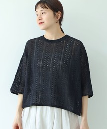 bulle de savon レースカットソー bulle de savon｜ビュルデサボンのトップス（レース）通販 - ZOZOTOWN