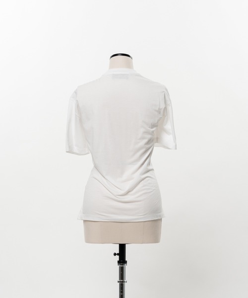 KEISUKEYOSHIDA（ケイスケヨシダ）の「Ribbon T-shirt（Tシャツ/カットソー・レディース・ブラック/ホワイト・FREE）」の8枚目の写真