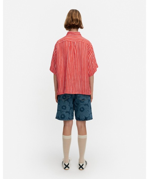 marimekko（マリメッコ）の「Palindromi Piccolo / Shirt（シャツ/ブラウス・レディース・レッド・38/40）」の3枚目の写真