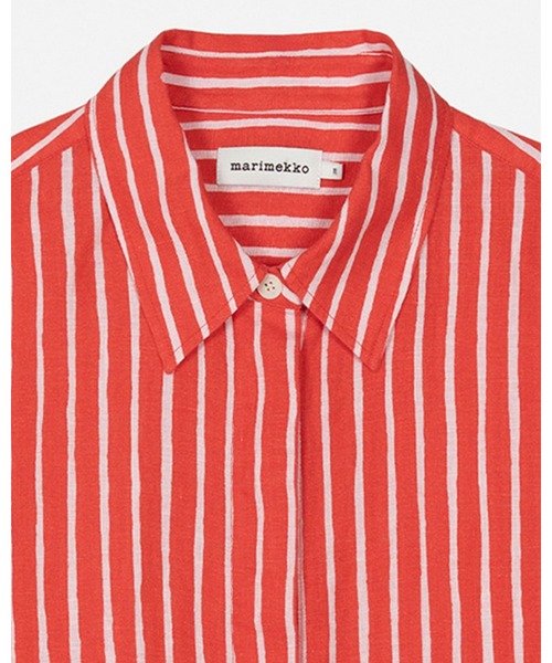 marimekko（マリメッコ）の「Palindromi Piccolo / Shirt（シャツ/ブラウス・レディース・レッド・38/40）」の7枚目の写真