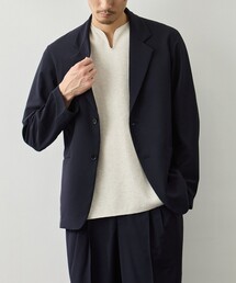KEY TIMEZ（キータイムズ）の「【GOOD PEOPLE GOOD STITCHING GOOD PRODUCT/グッドピープルグッドスティッチンググッドプロダクト】Single Breasted Easy Jacket（テーラードジャケット）」