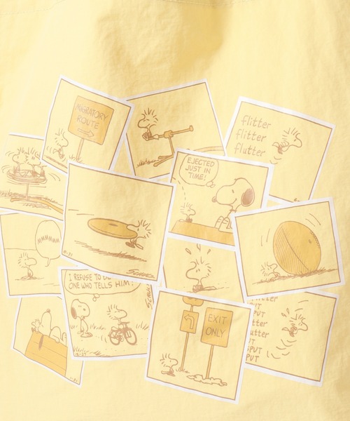 SNOOPY(スヌーピー)の「SNOOPY スヌーピー トートバッグ comic(トートバッグ・レディース・ピンク/イエロー/ブルー・FREE)」の12枚目の写真
