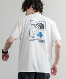 THE NORTH FACE ザ・ノースフェイス M'S TRANS ANTARCTIC S/S R/TEE 1 接触冷感 UVカット レギュラーフィット半袖プリントTシャツ