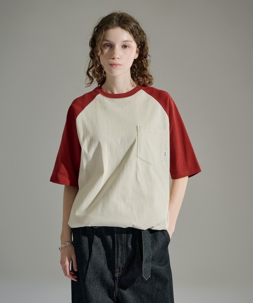 DRAWSTRING RAGLAN S/S TEE / ドローコードラグラン S/S T（Tシャツ