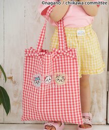 apres les cours（アプレレクール）の「【アニメちいかわ】フリルトートバッグ（トートバッグ）」